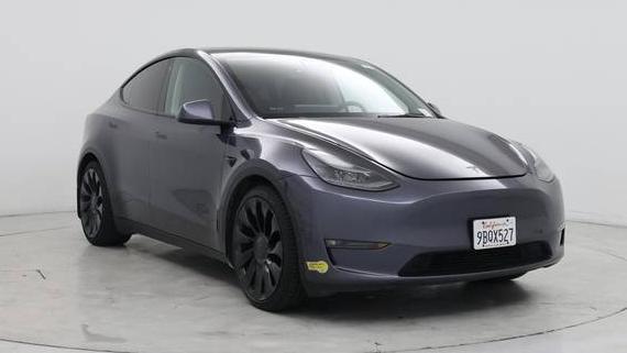 TESLA MODEL Y 2022 7SAYGDEF0NF452061 image